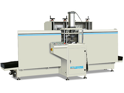 鋁型材自動走刀式銑榫機(jī)